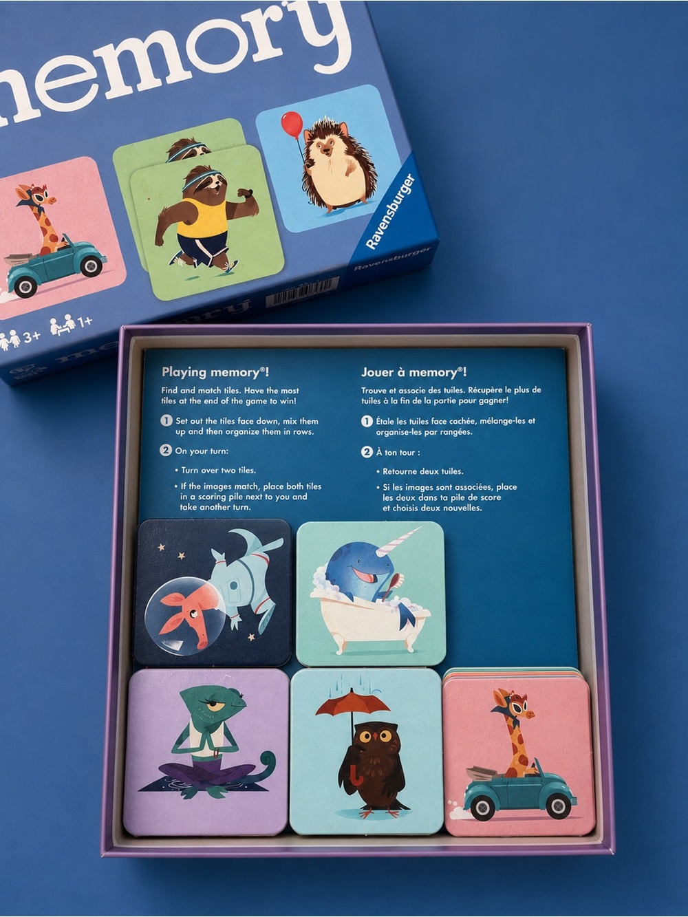 Ravensburger  |  Memory - Wild World of Animals - Picture 8 of 10